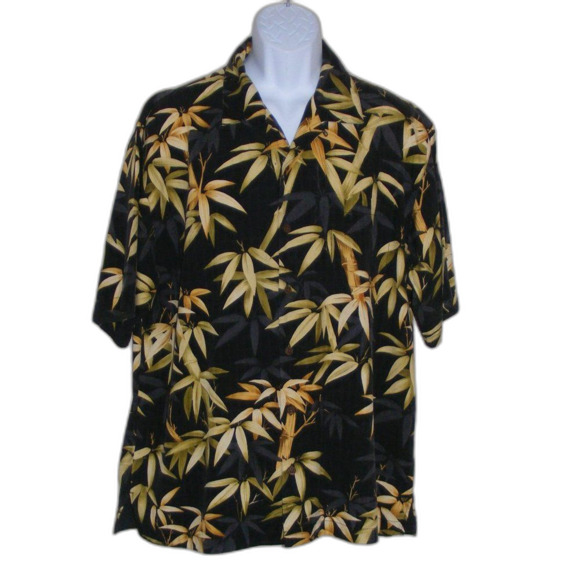 Tommy Bahama Other - TOMMY BAHAMA Silk Shirt, L, Flaw/hole, SS, Pocket